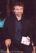 4. 10. 2001, Venedig, Copyright Bocelli.de