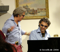 Panariello, Forte, 27. 10. 2004, photo: bocelli.de