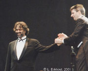 Dublin, 22.7.2001, mit Steven Mercurio, Thanks to Laurie