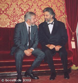 Pressekonferenz nach dem Konzert, Dank an Astrid!