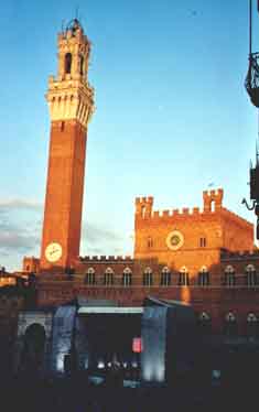 Siena, 24. 5. 2003, Piazza del Camo, Dank an Anne!