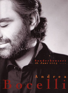 Programm zum Sonderkonzert fr die Konzertmuschel, Deutsche Oper Berlin, 18. 6. 2005