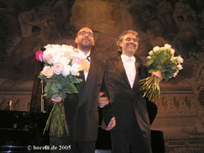 Oper Zuerich, 31.10. 2005, Dank an Astrid!
