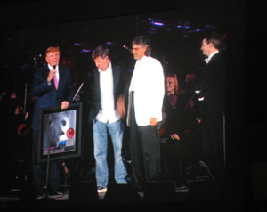 Hollywood Bowl,m June 11, 2006, with David Trump, David Foster and Steven Mercurio, thanks  to Barbara