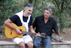 Andrea und Adriano, copyright www.bocelli.de 2008