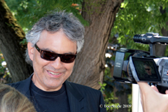 Guggenheim Museum, Venedig, Pressekonferenz, 30. Juni 2009, Foto copyright www.bocelli.de