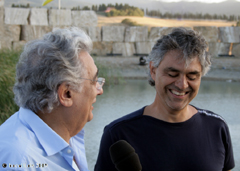 Teatro del Silenzio, Juli 2009, P. Domingo,  Foto copyright www.bocelli.de