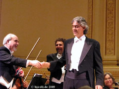 New York, Carnegie Hall, 8.-11. September 2009, thanks to Joyce!