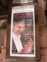 New York, Carnegie Hall, 8.-11. September 2009, thanks to Karen!