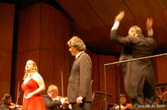 Deutsche Oper Berlin, 23.Mai 2009 mit Anna Fleischer und Eugene Kohn , Foto copyright www.bocelli.de