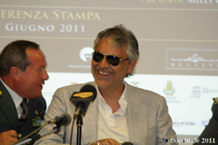 Siracusa, 30 giugno 2011, conferenza Stampa, photo www.bocelli.de