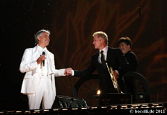 New York Central Park, 15 September 2011, with Christ Botti, copyright www.bocelli.de