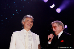 New York Central Park, 15 September 2011, with Tony Bennett, copyright www.bocelli.de