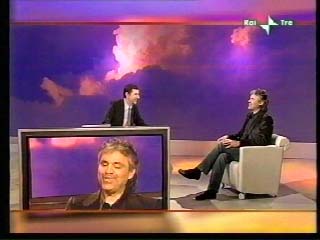 Che tempo fa, Raitre, 5 March 2006