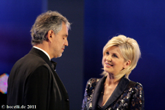 Willkommen bei Carmen Nebel, Dortmund, 12.November 2011, foto www.bocelli.de