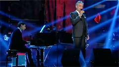 Sanremo 16.2.2013 mit Amos Bocelli