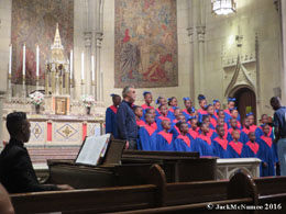 Blessed Sacrament Chruch, NYC, Sept. 15, 2016, photo copyright J.McNamee